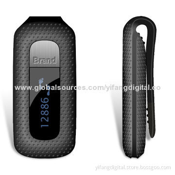 Bluetooth Waist Pedometer, Tracks and Records your Daily Steps by Apps Game Supported and Sync Stats